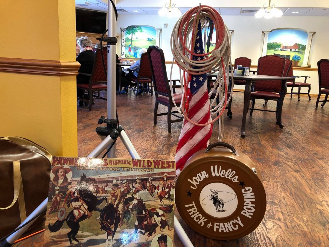 show at the evergreen assisted living residence