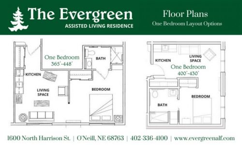 Evergreen 1 Bed